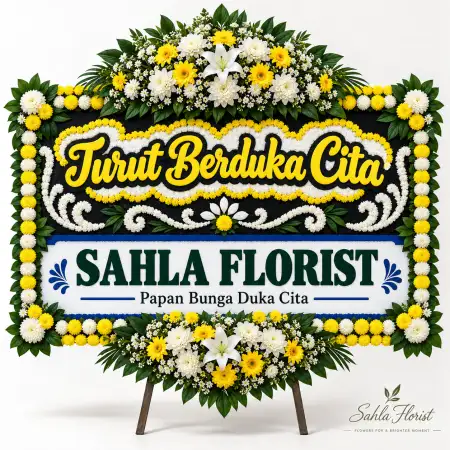 Papan Bunga Duka Monjali